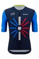 SANTINI Kurzarm Fahrradtrikot - TOUR DE FRANCE 2023 - Blau