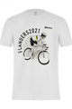 SANTINI Kurzarm Fahrrad-Shirt - UCI FLANDERS RIDER - Weiß