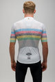 SANTINI Kurzarm Fahrradtrikot - UCI WORLD CHAMP 100 - Weiß/Regenbogen