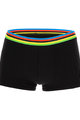 SANTINI Fahrrad-Boxershorts - UCI RAINBOW - Schwarz