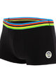 SANTINI Fahrrad-Boxershorts - UCI RAINBOW - Schwarz