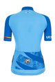 SANTINI Kurzarm Fahrradtrikot - UCI WORLD LADY - Hellblau