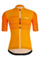 SANTINI Kurzarm Fahrradtrikot - EYES - Orange