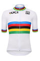 SANTINI Kurzarm Fahrradtrikot - UCI WORLD CHAMP 2017 - Weiß