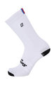 SANTINI Klassische Fahrradsocken - UCI RAINBOW - Weiß