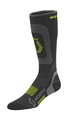 SCOTT Fahrradkniestrümpfe - COMPRESSION - Gelb/Schwarz