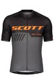 SCOTT Kurzarm Fahrradtrikot - RC TEAM 10 - Schwarz/Orange