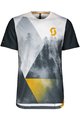 SCOTT Kurzarm Fahrradtrikot - TRAIL FLOW PRO - Weiß/Blau