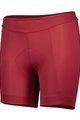 SCOTT Fahrradshorts ohne Träger - ENDURANCE 20 LADY - bordeaux