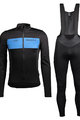 SCOTT Fahrradjacke und Hose für den Winter - RC WARM HYBRID WB - Blau/Schwarz