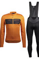 SCOTT Fahrradjacke und Hose für den Winter - RC WARM HYBRID WB - Schwarz/Orange