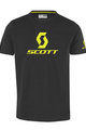 SCOTT Kurzarm Fahrrad-Shirt - 10 ICON - Schwarz