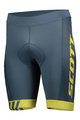 SCOTT Fahrradshorts ohne Träger - SCOTT RC TEAM - Gelb/Blau