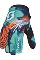 SCOTT Langfinger-Fahrradhandschuhe - 250 SWAP - Orange/Hellblau
