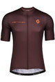 SCOTT Kurzarm Fahrradtrikot - RC TEAM 10 - bordeaux/Orange