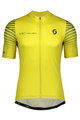 SCOTT Kurzarm Fahrradtrikot - RC TEAM 10 - Blau/Gelb