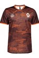 SCOTT Kurzarm Fahrradtrikot - TRAIL FLOW - Orange/bordeaux