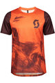 SCOTT Kurzarm Fahrradtrikot - TRAIL VERTIC - bordeaux/Rot