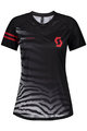 SCOTT Kurzarm Fahrradtrikot - TRAIL VERTIC LADY - Schwarz/Rosa