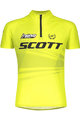 SCOTT Kurzarm Fahrradtrikot - RC PRO JUNIOR - Gelb