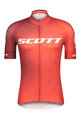 SCOTT Kurzarm Radtrikot und Shorts - RC PRO 2021 - Rot/Schwarz