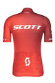 SCOTT Kurzarm Radtrikot und Shorts - RC PRO 2021 - Rot/Schwarz