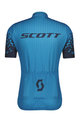 SCOTT Kurzarm Fahrradtrikot - RC TEAM 10 - Blau