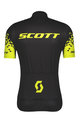 SCOTT Kurzarm Radtrikot und Shorts - RC TEAM 10 - Schwarz/Gelb