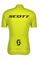 SCOTT Kurzarm Radtrikot und Shorts - RC TEAM 10 - Gelb/Schwarz