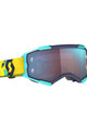 SCOTT Fahrradsonnenbrille - FURY - Blau/Gelb