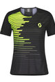 SCOTT Kurzarm Fahrrad-Shirt - RC RUN LADY - Schwarz/Gelb