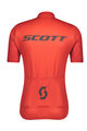 SCOTT Kurzarm Radtrikot und Shorts - RC TEAM 10 - Grau/Schwarz/Rot