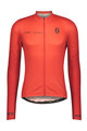 SCOTT Langarm Fahrradtrikot für den Sommer - RC TEAM 10 SUMMER - Rot