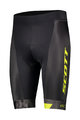 SCOTT Kurzarm Radtrikot und Shorts - RC TEAM 10 - Schwarz/Gelb