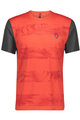 SCOTT Kurzarm Fahrradtrikot - TRAIL FLOW - Rot