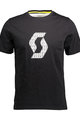 SCOTT Kurzarm Fahrradtrikot - ICON FACTORY TEAM - Schwarz