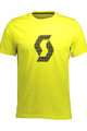 SCOTT Kurzarm Fahrradtrikot - ICON FACTORY TEAM - Gelb