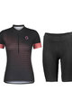 SCOTT Kurzarm Radtrikot und Shorts - GRAVEL CONTESSA LADY - Lila/Schwarz