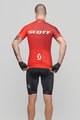 SCOTT Kurzarm Radtrikot und Shorts - RC PRO 2021 - Rot/Schwarz