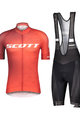 SCOTT Kurzarm Radtrikot und Shorts - RC PRO 2021 - Rot/Schwarz