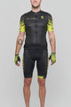 SCOTT Kurzarm Radtrikot und Shorts - RC TEAM 10 - Schwarz/Gelb