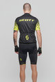 SCOTT Kurzarm Radtrikot und Shorts - RC TEAM 10 - Schwarz/Gelb