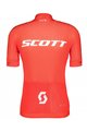 SCOTT Kurzarm Radtrikot und Shorts - RC PRO SS - Grau/Weiß/Rot