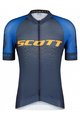 SCOTT Kurzarm Fahrradtrikot - RC PRO SS - Orange/Blau