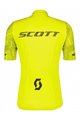 SCOTT Kurzarm Fahrradtrikot - RC TEAM 10 SS - Schwarz/Gelb