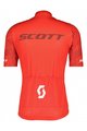 SCOTT Kurzarm Fahrradtrikot - RC TEAM 10 SS - Weiß/Rot