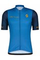 SCOTT Kurzarm Radtrikot und Shorts - RC TEAM 10 SS - Blau/Orange