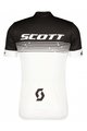 SCOTT Kurzarm Radtrikot und Shorts - RC TEAM 20 SS - Weiß/Schwarz