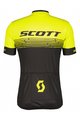 SCOTT Kurzarm Radtrikot und Shorts - RC TEAM 20 SS - Gelb/Schwarz/Grau