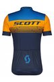 SCOTT Kurzarm Radtrikot und Shorts - RC TEAM 20 SS - Orange/Blau